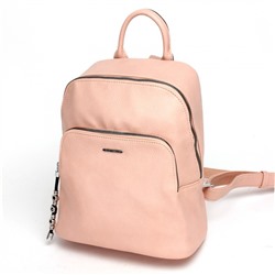 Сумка женская искусственная кожа VF-592379 (рюкзак), 1отд, 3внут+2внеш/карм, розовый 235659